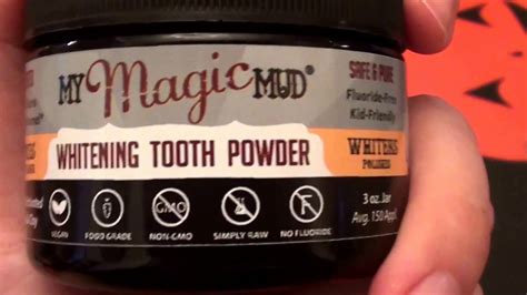 Get Whiter Teeth Without Harsh Chemicals with My Magic Mud Whitening Tooth Powder